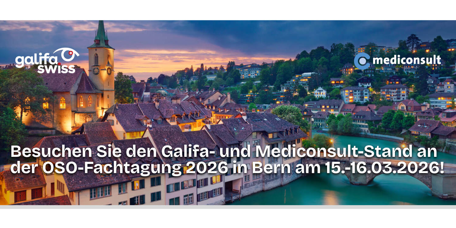 Besuchen Sie den Galifa- und Mediconsult-Stand an der OSO-Fachtagung 2026 in Bern!